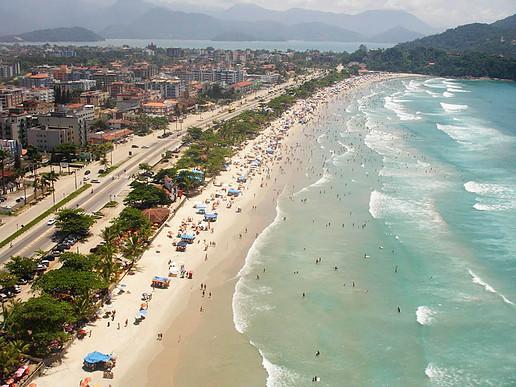 Apartamento De Frente Para O Mar Ubatuba Exterior foto